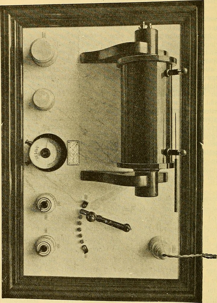 An illustration from Leitfaden des Röntgen-Verfahrens, 1903, leaf 177