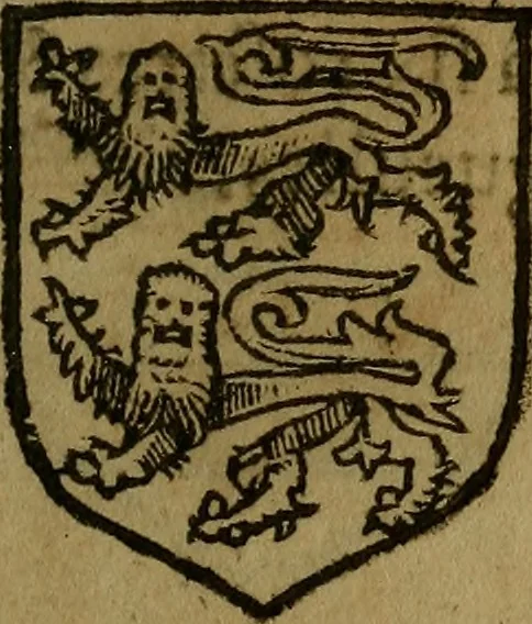 An illustration from Le jardin d'armoiries : contenant les armes de plusieurs nobles royaumes & maisons de Germanie Inferieure: oeuvre autant nouveau, que proufitable à tous amateurs du noble exercice d'armes. Den boomagert der wapenen, inhoudende wapenen van vele edele huysen van dese Nederlanden, en andere onliggende .., 1567, leaf 162