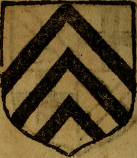 An illustration from Le jardin d'armoiries : contenant les armes de plusieurs nobles royaumes & maisons de Germanie Inferieure: oeuvre autant nouveau, que proufitable à tous amateurs du noble exercice d'armes. Den boomagert der wapenen, inhoudende wapenen van vele edele huysen van dese Nederlanden, en andere onliggende .., 1567, leaf 173