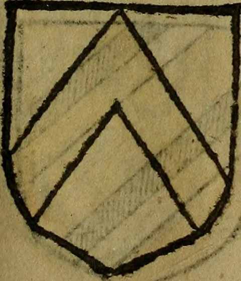 An illustration from Le jardin d'armoiries : contenant les armes de plusieurs nobles royaumes & maisons de Germanie Inferieure: oeuvre autant nouveau, que proufitable à tous amateurs du noble exercice d'armes. Den boomagert der wapenen, inhoudende wapenen van vele edele huysen van dese Nederlanden, en andere onliggende .., 1567, leaf 180