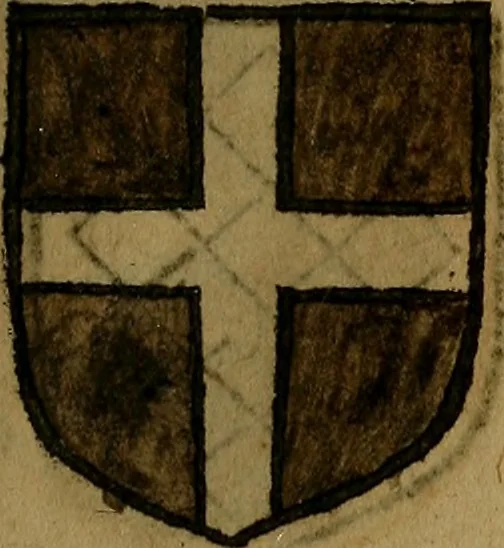 An illustration from Le jardin d'armoiries : contenant les armes de plusieurs nobles royaumes & maisons de Germanie Inferieure: oeuvre autant nouveau, que proufitable à tous amateurs du noble exercice d'armes. Den boomagert der wapenen, inhoudende wapenen van vele edele huysen van dese Nederlanden, en andere onliggende .., 1567, leaf 220