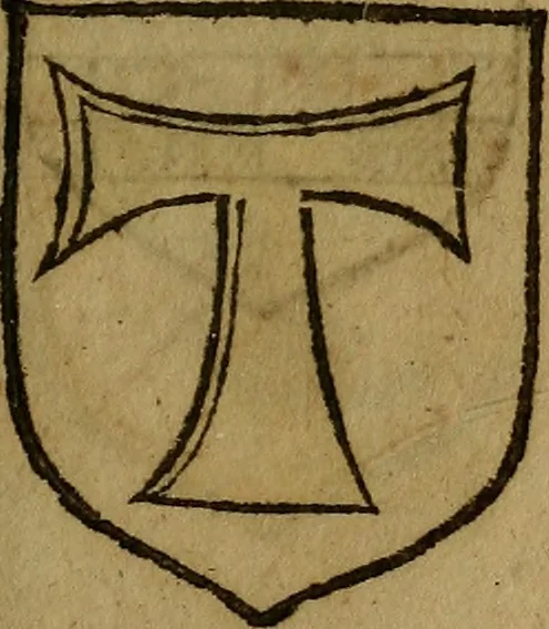 An illustration from Le jardin d'armoiries : contenant les armes de plusieurs nobles royaumes & maisons de Germanie Inferieure: oeuvre autant nouveau, que proufitable à tous amateurs du noble exercice d'armes. Den boomagert der wapenen, inhoudende wapenen van vele edele huysen van dese Nederlanden, en andere onliggende .., 1567, leaf 326
