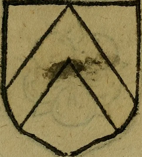 An illustration from Le jardin d'armoiries : contenant les armes de plusieurs nobles royaumes & maisons de Germanie Inferieure: oeuvre autant nouveau, que proufitable à tous amateurs du noble exercice d'armes. Den boomagert der wapenen, inhoudende wapenen van vele edele huysen van dese Nederlanden, en andere onliggende .., 1567, leaf 80