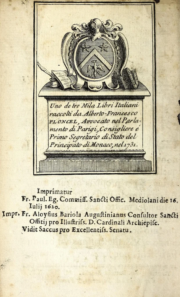 An illustration from Lelio bandito : tragicomedia boschereccia, 1620, leaf 8