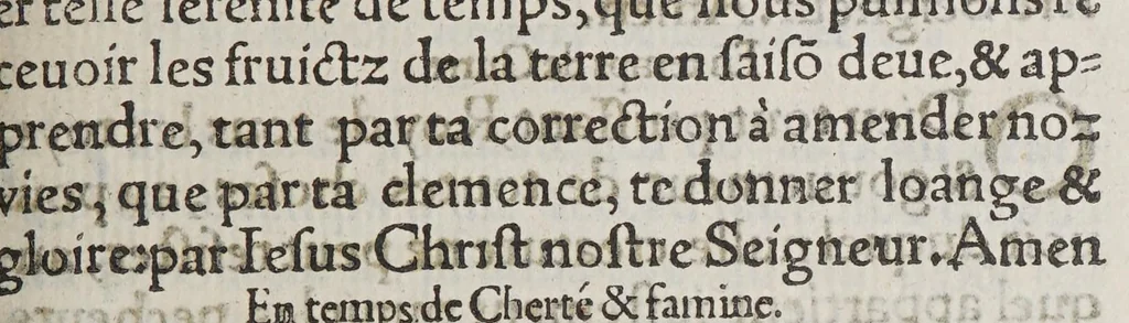An illustration from Le liure des prieres communes, de l'administration des sacremens & autres ceremonies en l'Eglise d'Angelterre., 1553, leaf 319