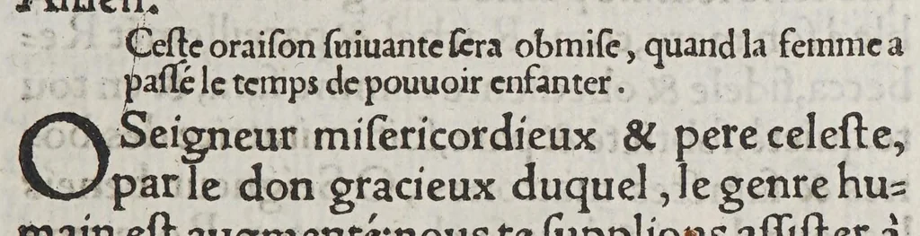 An illustration from Le liure des prieres communes, de l'administration des sacremens & autres ceremonies en l'Eglise d'Angelterre., 1553, leaf 385