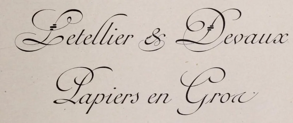 An illustration from Le livret typographique; spécimen de caractères, 1886, leaf 357
