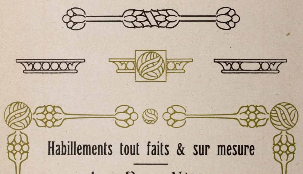 An illustration from Le livret typographique; spécimen de caractères, 1886, leaf 644