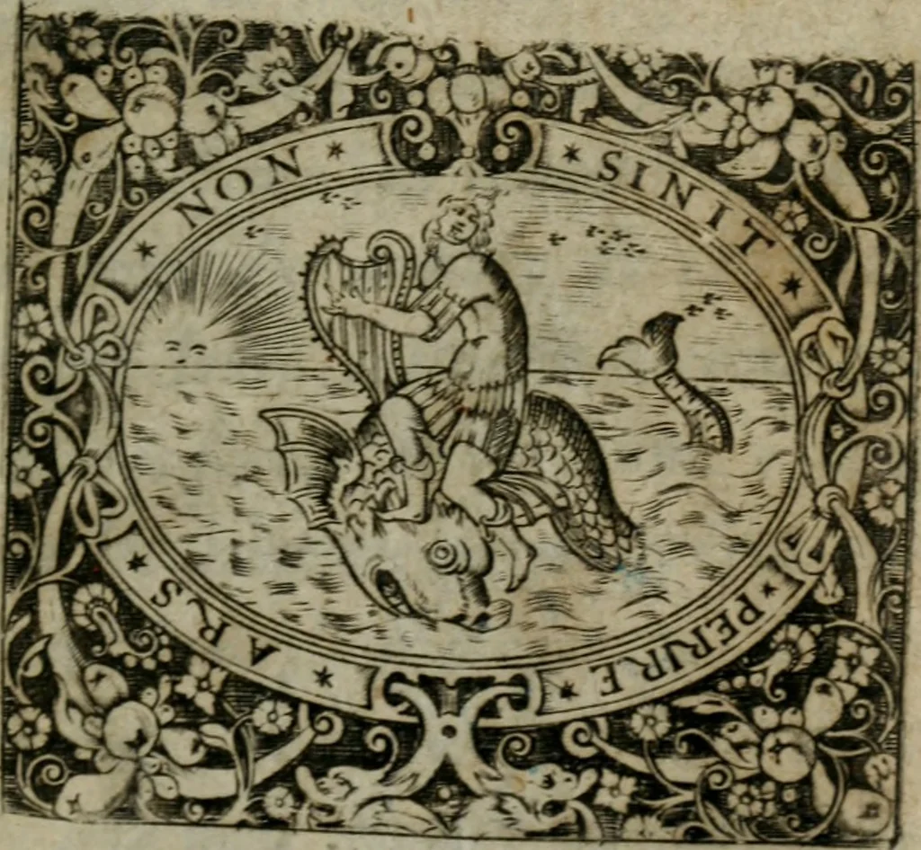 An illustration from Le lycée du Sr. Bardin : ou en plusieurs promenades il est traité des connoissances, des actions, & des plaisirs d'un honneste homme ; tome I, Des connoissances, 1641, leaf 2