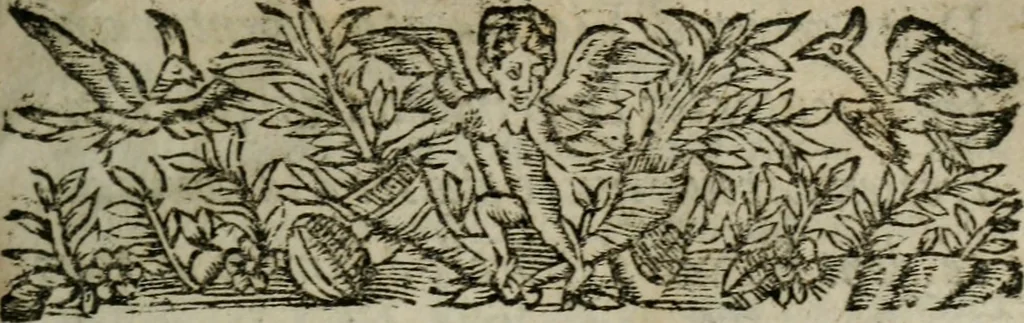 An illustration from Le lycée du Sr. Bardin : ou en plusieurs promenades il est traité des connoissances, des actions, & des plaisirs d'un honneste homme ; tome I, Des connoissances, 1641, leaf 4