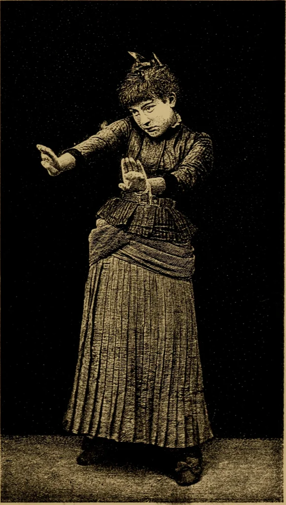 An illustration from Le "magnétisme animal" : étude critique et expérimentale sur l'hypnotisme ou sommeil nerveaux provoqué chez les sujets sains léthargie, catalepsie, somnambulisme, suggestions, etc., 1884, leaf 260