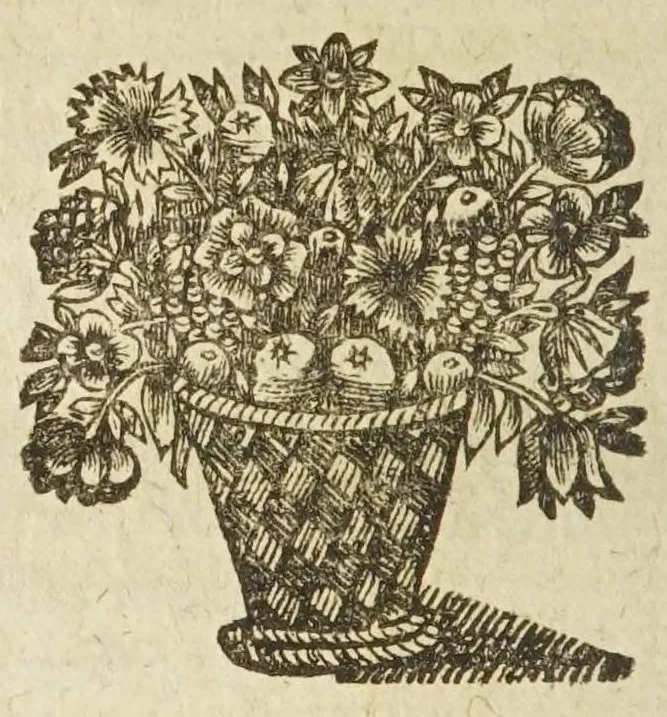 An illustration from Le maistre d'hostel : qui apprend l'ordre de bien seruir sur table & d'y ranger les seruices : ensemble le sommelier, qui enseigne la maniere de bien plier le linge en plusieurs figures : et à faire toutes sortes de confitures, tant seiches que liquides : comme aussi toutes sortes de dragées, & autres gentillesses fort vtiles à tout le monde : auec vne table alphabetique des matieres qui sont traittées dans ce liure, 1659, leaf 30