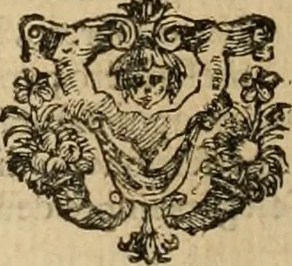 An illustration from Le marauiglie dell'arte, ouero, Le vite de gl'illustri pittori veneti, e dello stato : oue sono raccolte le opere insigni, i costumi, & i ritratti loro : con la narratione delle historie, delle fauole, e delle moralità da quelli dipinte, 1648, leaf 161