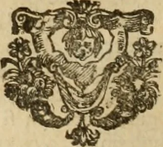 An illustration from Le marauiglie dell'arte, ouero, Le vite de gl'illustri pittori veneti, e dello stato : oue sono raccolte le opere insigni, i costumi, & i ritratti loro : con la narratione delle historie, delle fauole, e delle moralità da quelli dipinte, 1648, leaf 17