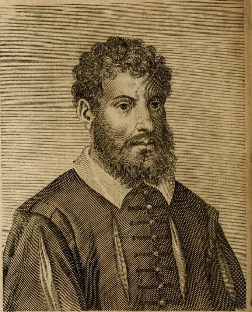 An illustration from Le marauiglie dell'arte, ouero, Le vite de gl'illustri pittori veneti, e dello stato : oue sono raccolte le opere insigni, i costumi, & i ritratti loro : con la narratione delle historie, delle fauole, e delle moralità da quelli dipinte, 1648, leaf 315