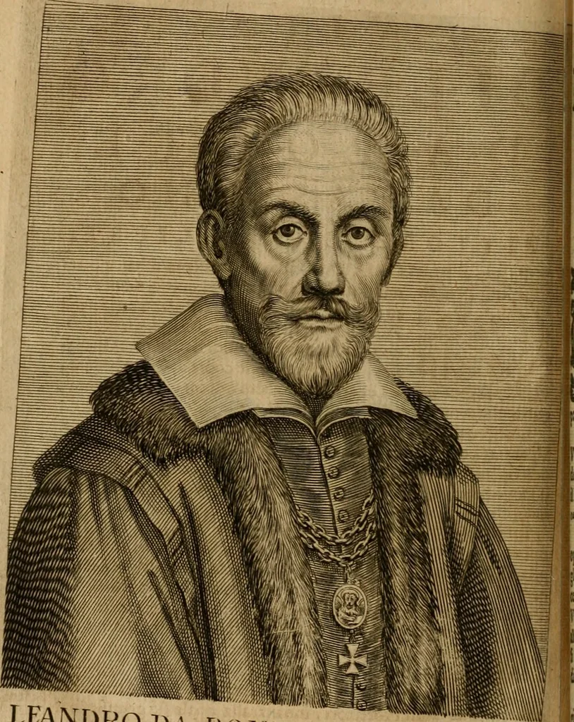 An illustration from Le marauiglie dell'arte, ouero, Le vite de gl'illustri pittori veneti, e dello stato : oue sono raccolte le opere insigni, i costumi, & i ritratti loro : con la narratione delle historie, delle fauole, e delle moralità da quelli dipinte, 1648, leaf 703
