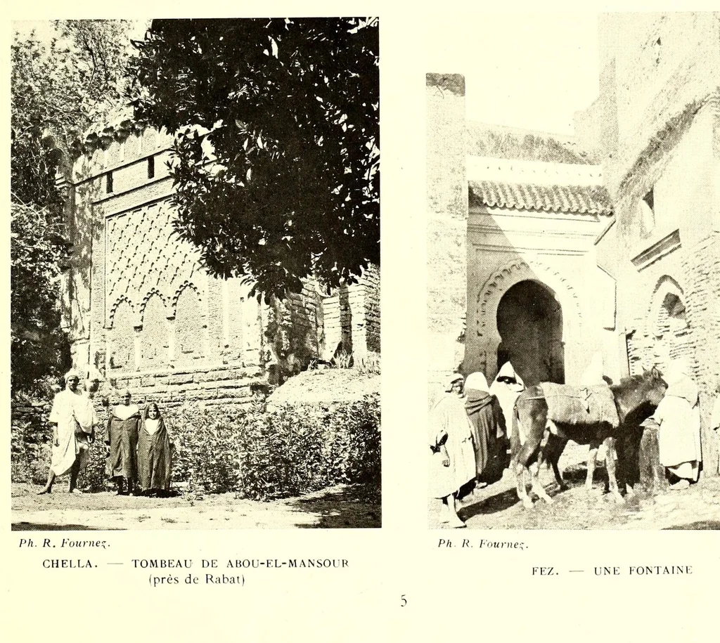 An illustration from Le Maroc artistique, 1917, leaf 13