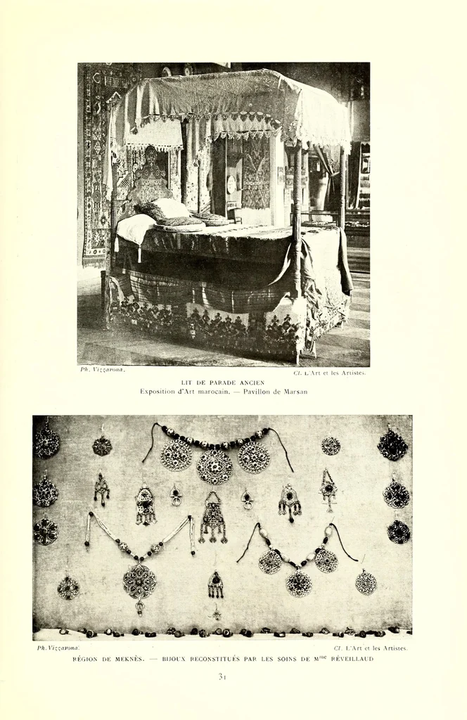 An illustration from Le Maroc artistique, 1917, leaf 39