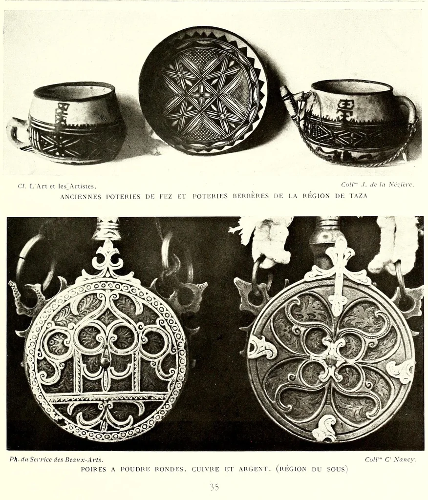 An illustration from Le Maroc artistique, 1917, leaf 43