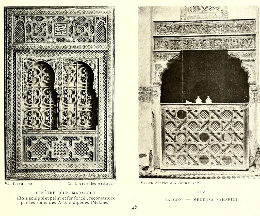 An illustration from Le Maroc artistique, 1917, leaf 53