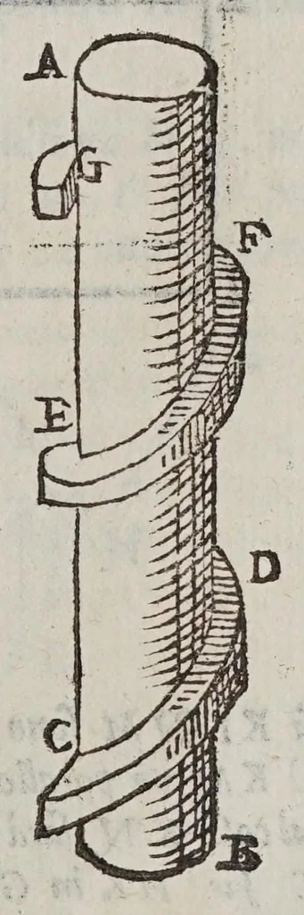 An illustration from Le mechaniche, 1581, leaf 259