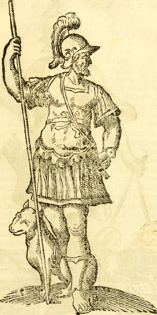 An illustration from Le memorie bresciane : opera historica, e simbolica, 1693, leaf 108