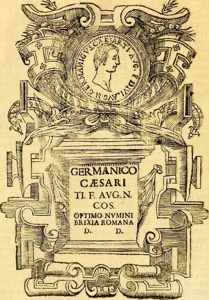 An illustration from Le memorie bresciane : opera historica, e simbolica, 1693, leaf 145