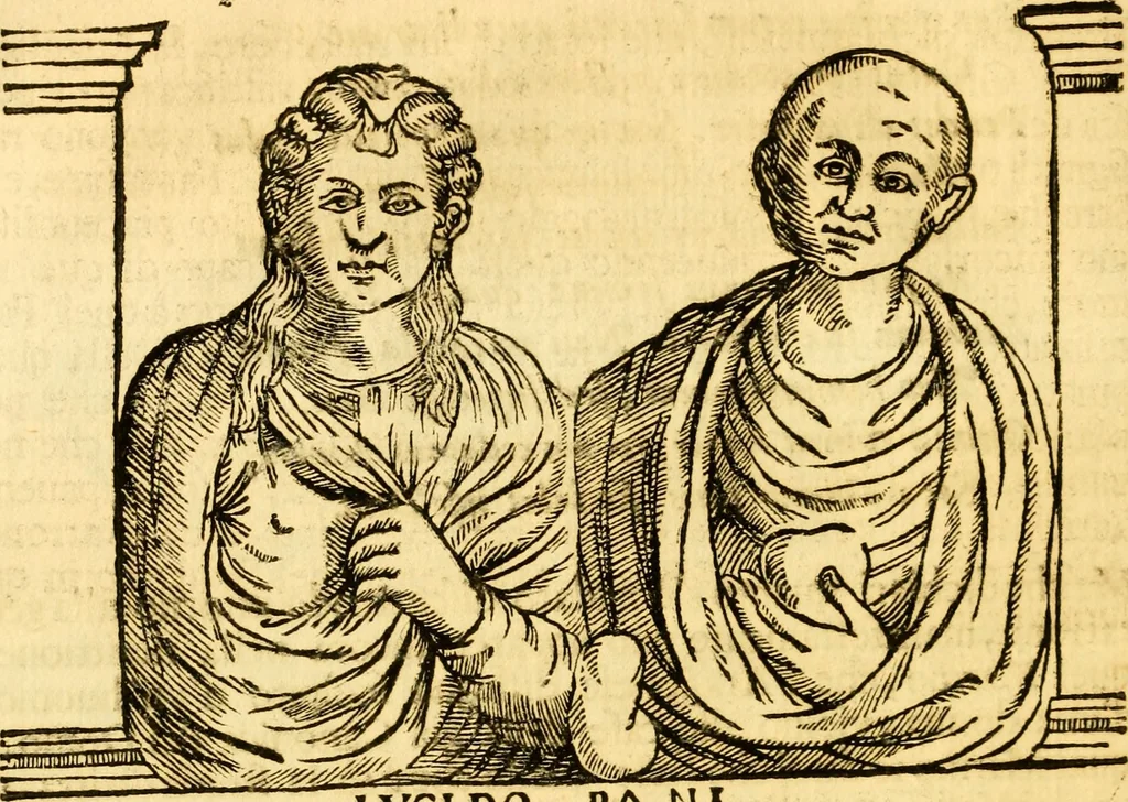 An illustration from Le memorie bresciane : opera historica, e simbolica, 1693, leaf 169