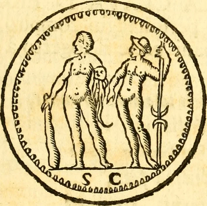 An illustration from Le memorie bresciane : opera historica, e simbolica, 1693, leaf 50