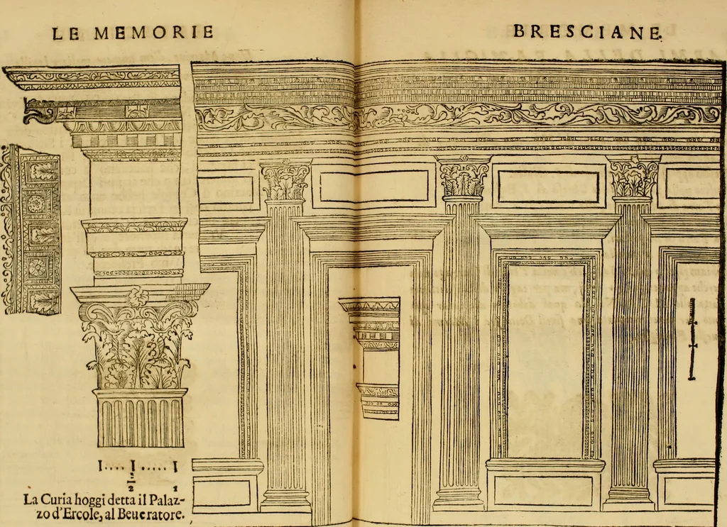 An illustration from Le memorie bresciane : opera historica, e simbolica, 1693, leaf 70