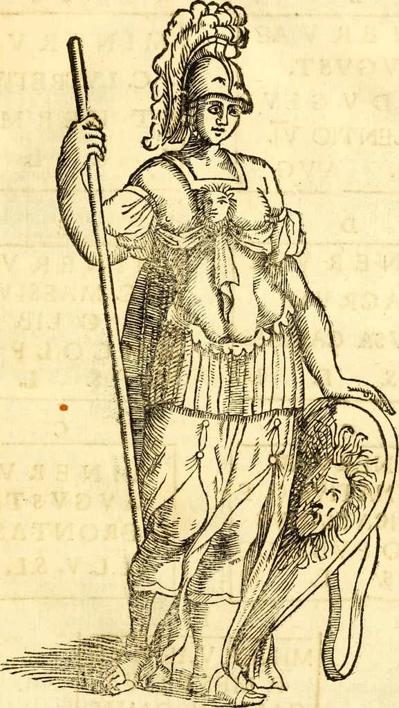 An illustration from Le memorie bresciane : opera historica, e simbolica, 1693, leaf 90