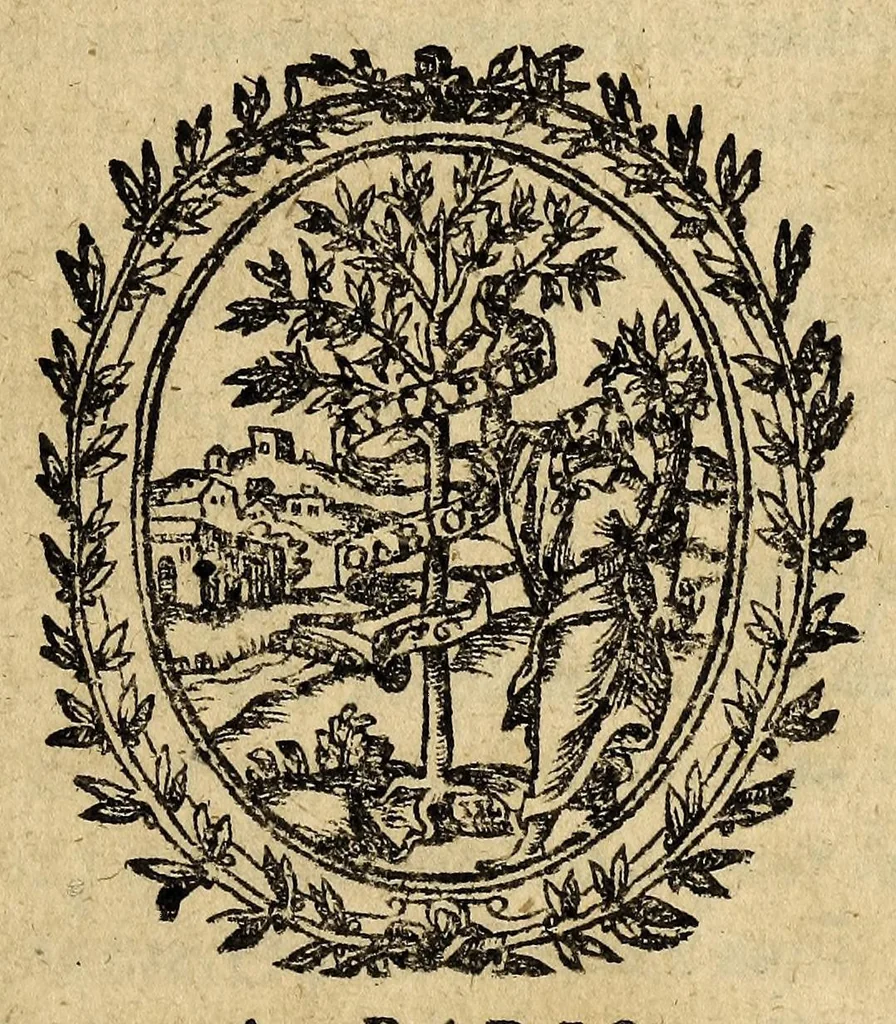 An illustration from Le mercure françois, ou, La suitte de l'histoire de la paix. : Commençant l'an M. D.CV. pour suitte du septenaire du D. Cayer, & finissant au sacre du tres-Chrestien roy de France & de Nauarre Loys XIII. [i.e. Cayet. From 1605 to 1635 by J. and E. Richer, and continued to 1644 by J. Renaudot], 1611, leaf 9