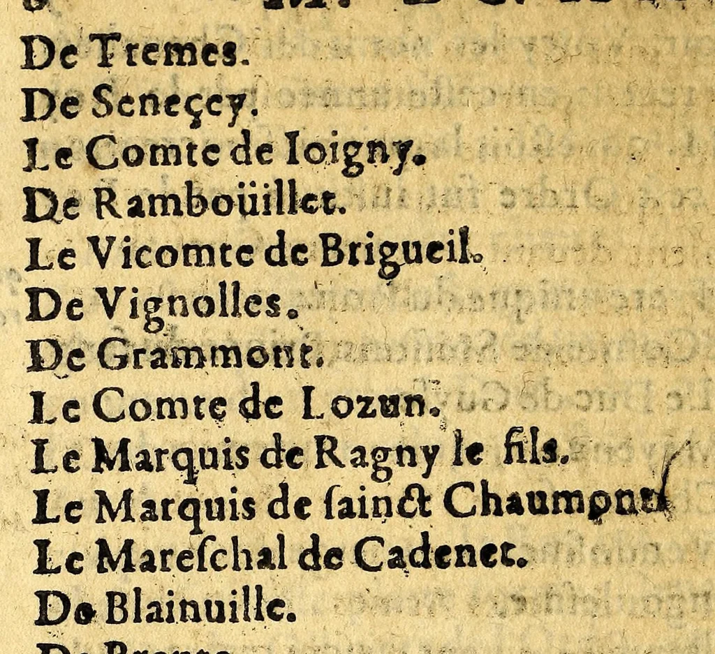 An illustration from Le mercure françois, ou, La suitte de l'histoire de la paix. : Commençant l'an M. D.CV. pour suitte du septenaire du D. Cayer, & finissant au sacre du tres-Chrestien roy de France & de Nauarre Loys XIII. [i.e. Cayet. From 1605 to 1635 by J. and E. Richer, and continued to 1644 by J. Renaudot], 1611, leaf 400