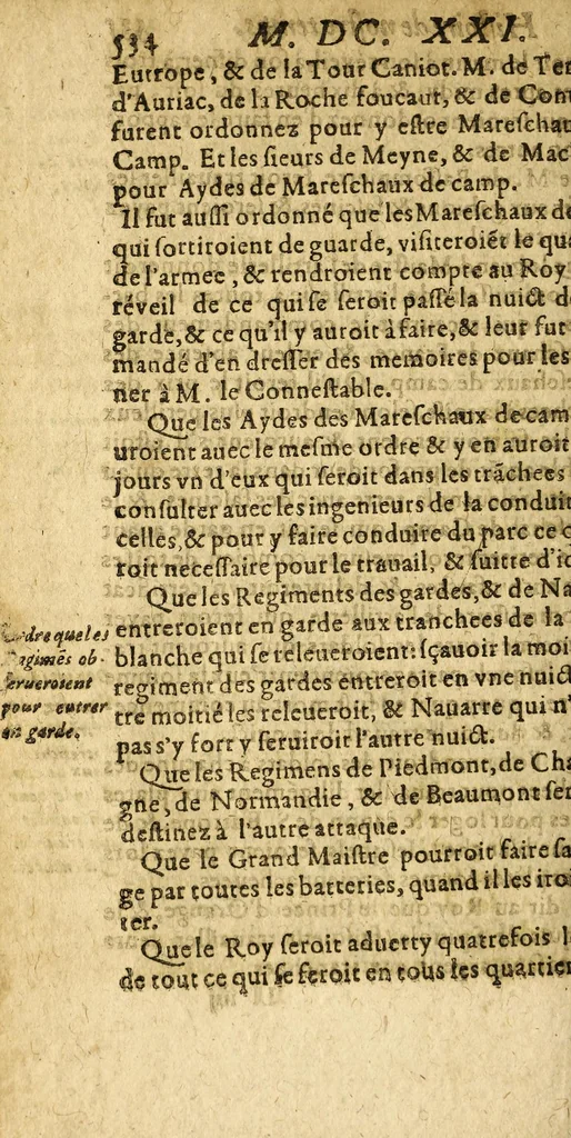 An illustration from Le mercure françois, ou, La suitte de l'histoire de la paix. : Commençant l'an M. D.CV. pour suitte du septenaire du D. Cayer, & finissant au sacre du tres-Chrestien roy de France & de Nauarre Loys XIII. [i.e. Cayet. From 1605 to 1635 by J. and E. Richer, and continued to 1644 by J. Renaudot], 1611, leaf 560