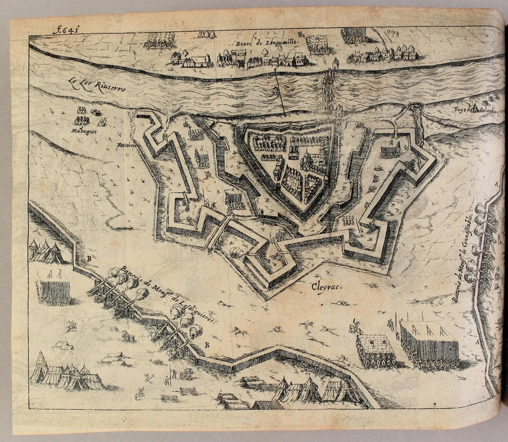 An illustration from Le mercure françois, ou, La suitte de l'histoire de la paix. : Commençant l'an M. D.CV. pour suitte du septenaire du D. Cayer, & finissant au sacre du tres-Chrestien roy de France & de Nauarre Loys XIII. [i.e. Cayet. From 1605 to 1635 by J. and E. Richer, and continued to 1644 by J. Renaudot], 1611, leaf 668
