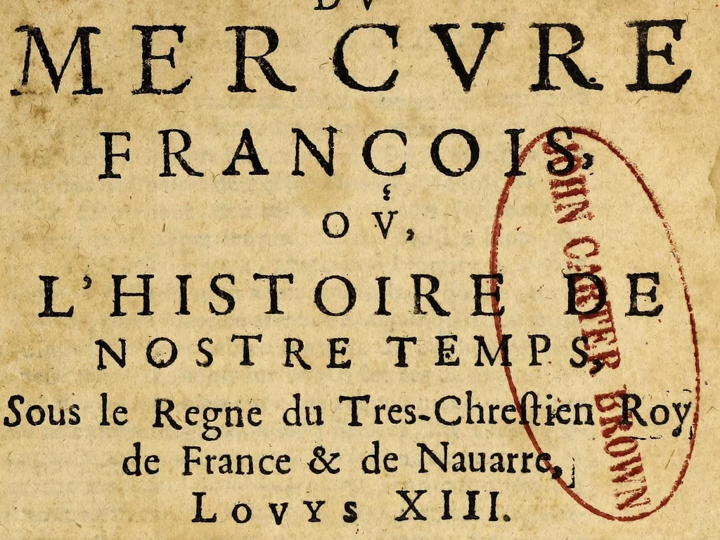 An illustration from Le mercure françois, ou, La suitte de l'histoire de la paix. : Commençant l'an M. D.CV. pour suitte du septenaire du D. Cayer, & finissant au sacre du tres-Chrestien roy de France & de Nauarre Loys XIII. [i.e. Cayet. From 1605 to 1635 by J. and E. Richer, and continued to 1644 by J. Renaudot], 1611, leaf 9