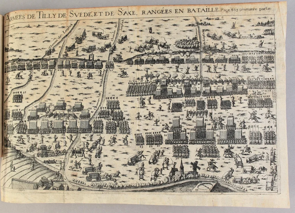 An illustration from Le mercure françois, ou, La suitte de l'histoire de la paix. : Commençant l'an M. D.CV. pour suitte du septenaire du D. Cayer, & finissant au sacre du tres-Chrestien roy de France & de Nauarre Loys XIII. [i.e. Cayet. From 1605 to 1635 by J. and E. Richer, and continued to 1644 by J. Renaudot], 1611, leaf 705