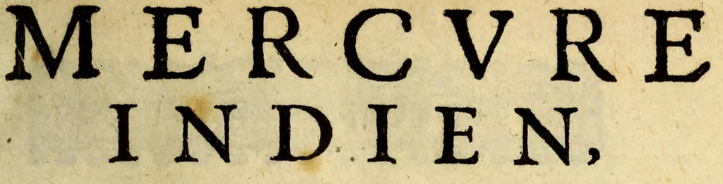 An illustration from Le mercure indien, ou Le tresor des Indes. : Premiere [-seconde] partie. ..., 1667, leaf 7