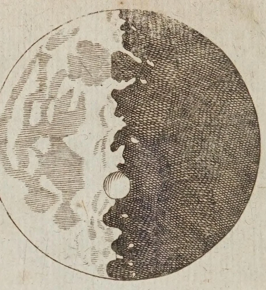 An illustration from Le messager celeste; contenant toutes les nouvelles découvertes qui ont esté faites dans les astres depuis l'invention de la lunette d'approche, avec des reflexions sur les utilitez qu'on en peut tirer pour la conservation de la vie. Premier extraordinaire du Journal de medecine, publié le premier octobre 1681, 1681, leaf 70