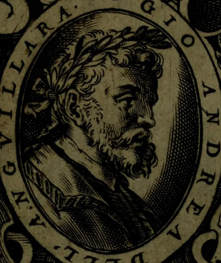 An illustration from Le Metamorfosi, 1584, leaf 4