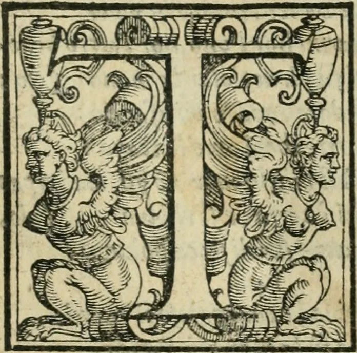 An illustration from Le metamorfosi di Ovidio, 1584, leaf 332