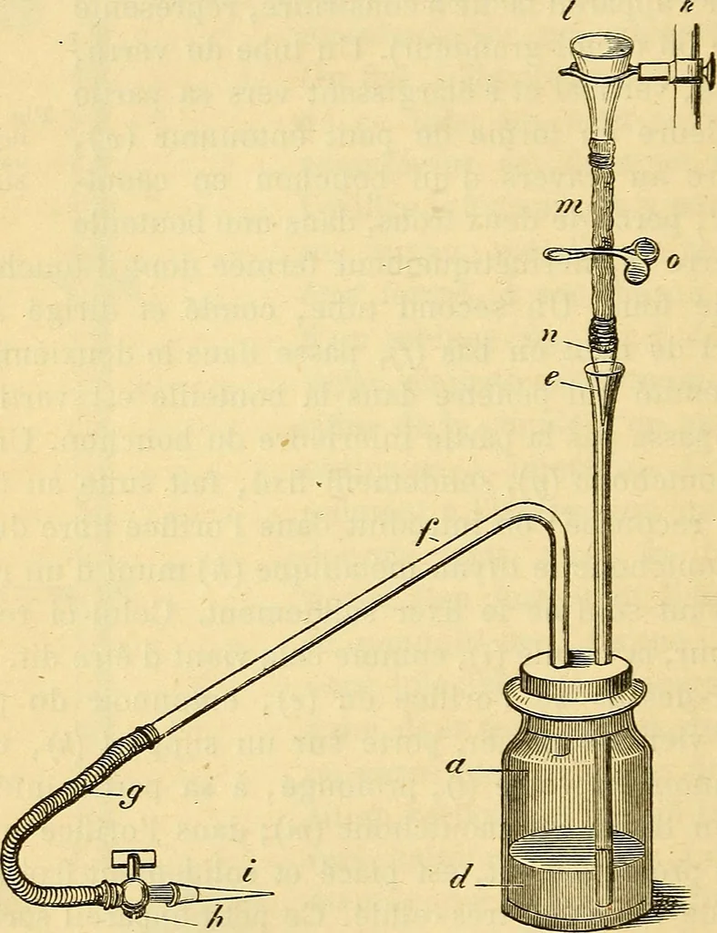 An illustration from Le microscope manuel a l'usage des étudiants, 1867, leaf 219