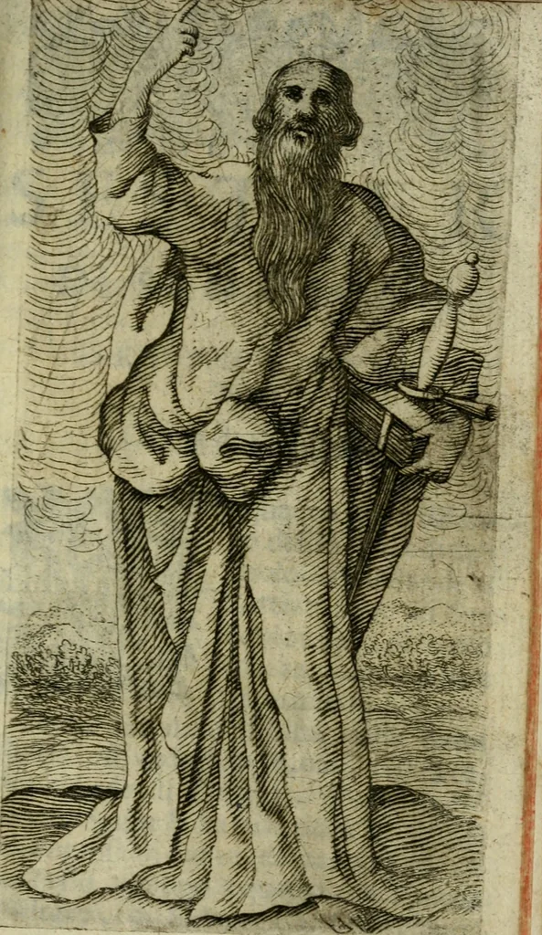 An illustration from Le minere della pittura : compendiosa informazione, 1664, leaf 284