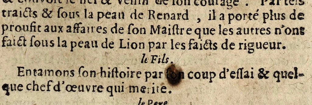 An illustration from Le miroir de la jevnesse representant en l'abregé des choses arrivées au Pays Bas la tirannie d'Espagne, l'innocente patience des Provinces Vnies, et la main puissante de Dieu au commencement progress & affermissement de leur liberté, pour l'instruction de la jeunesse & memoire a la posteritê., 1616, leaf 103