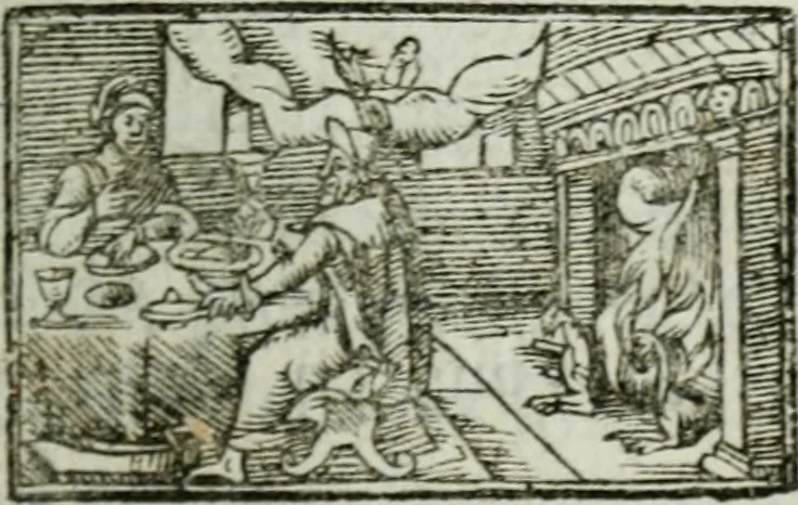 An illustration from Le Missionaire paroissial [sur les catechismes, 1685, leaf 198