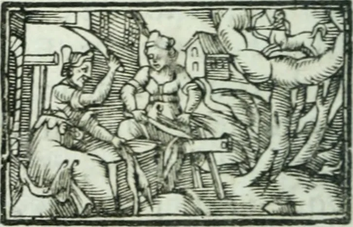 An illustration from Le Missionaire paroissial [sur les catechismes, 1685, leaf 33