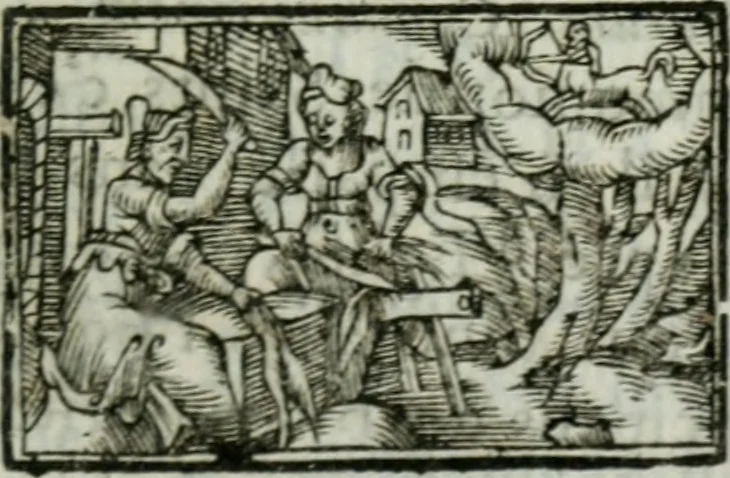 An illustration from Le Missionaire paroissial [sur les catechismes, 1685, leaf 414