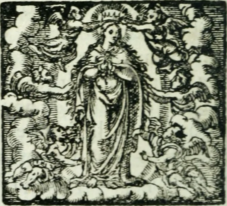 An illustration from Le Missionaire paroissial [sur les catechismes, 1685, leaf 459