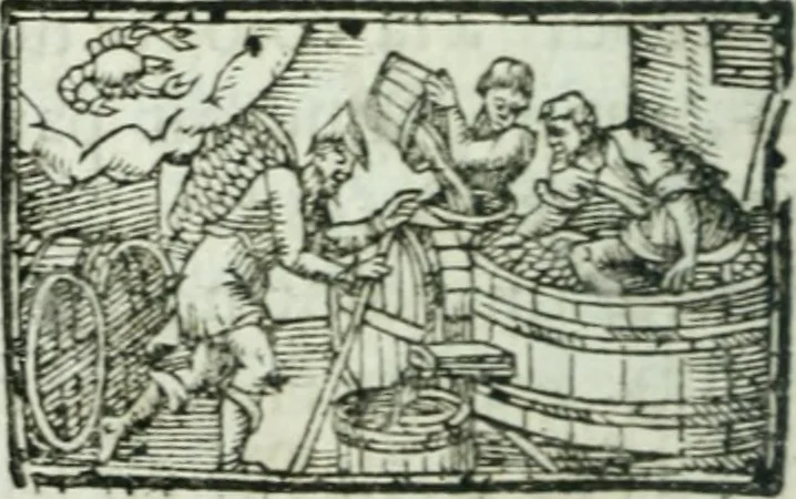 An illustration from Le Missionaire paroissial [sur les catechismes, 1685, leaf 57