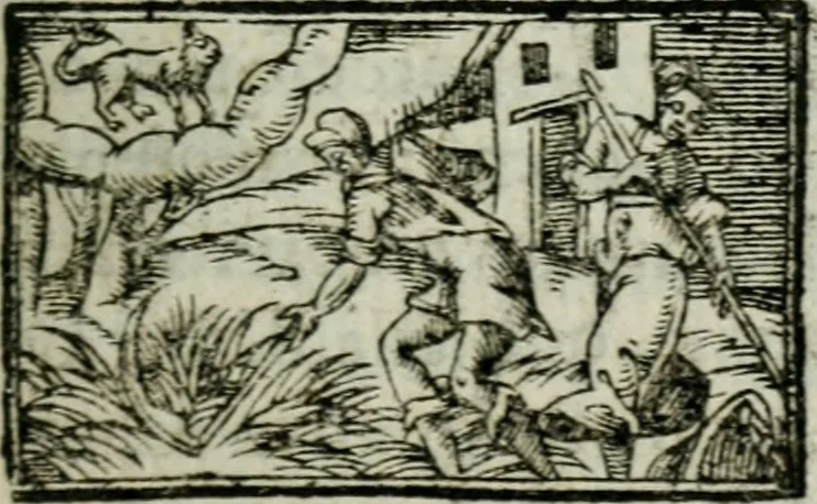 An illustration from Le Missionaire paroissial [sur les catechismes, 1685, leaf 94